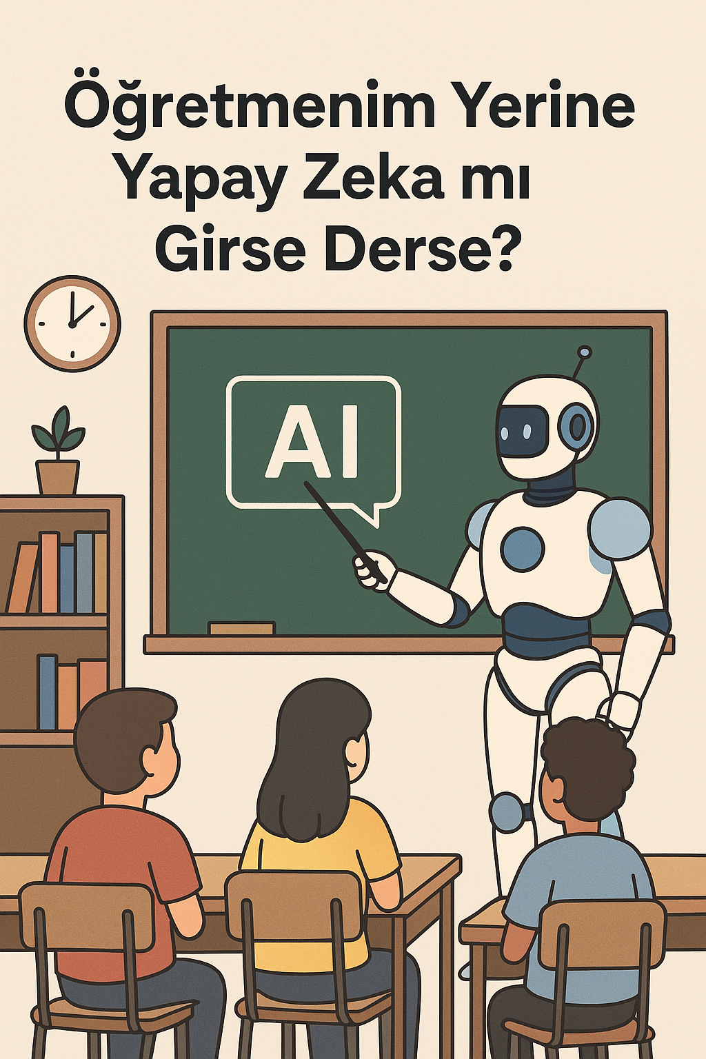 Derse Öğretmenim Yerine Yapay Zeka Mı Girse?